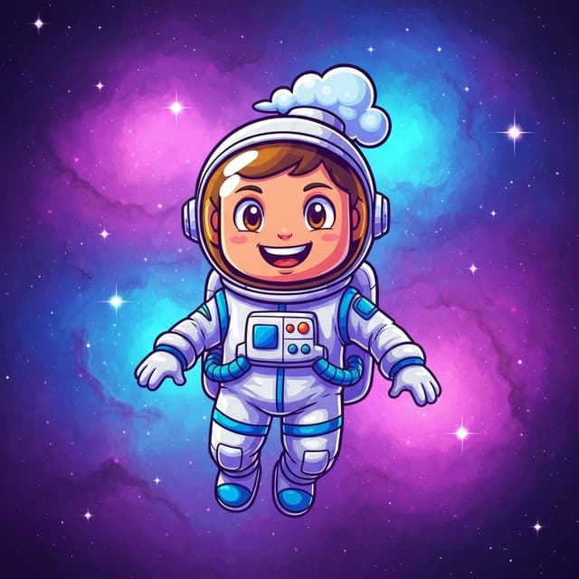 Space explorer character